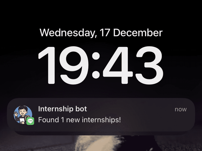 Internship Alert Bot screenshot 6
